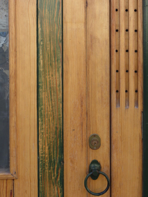 wooden door