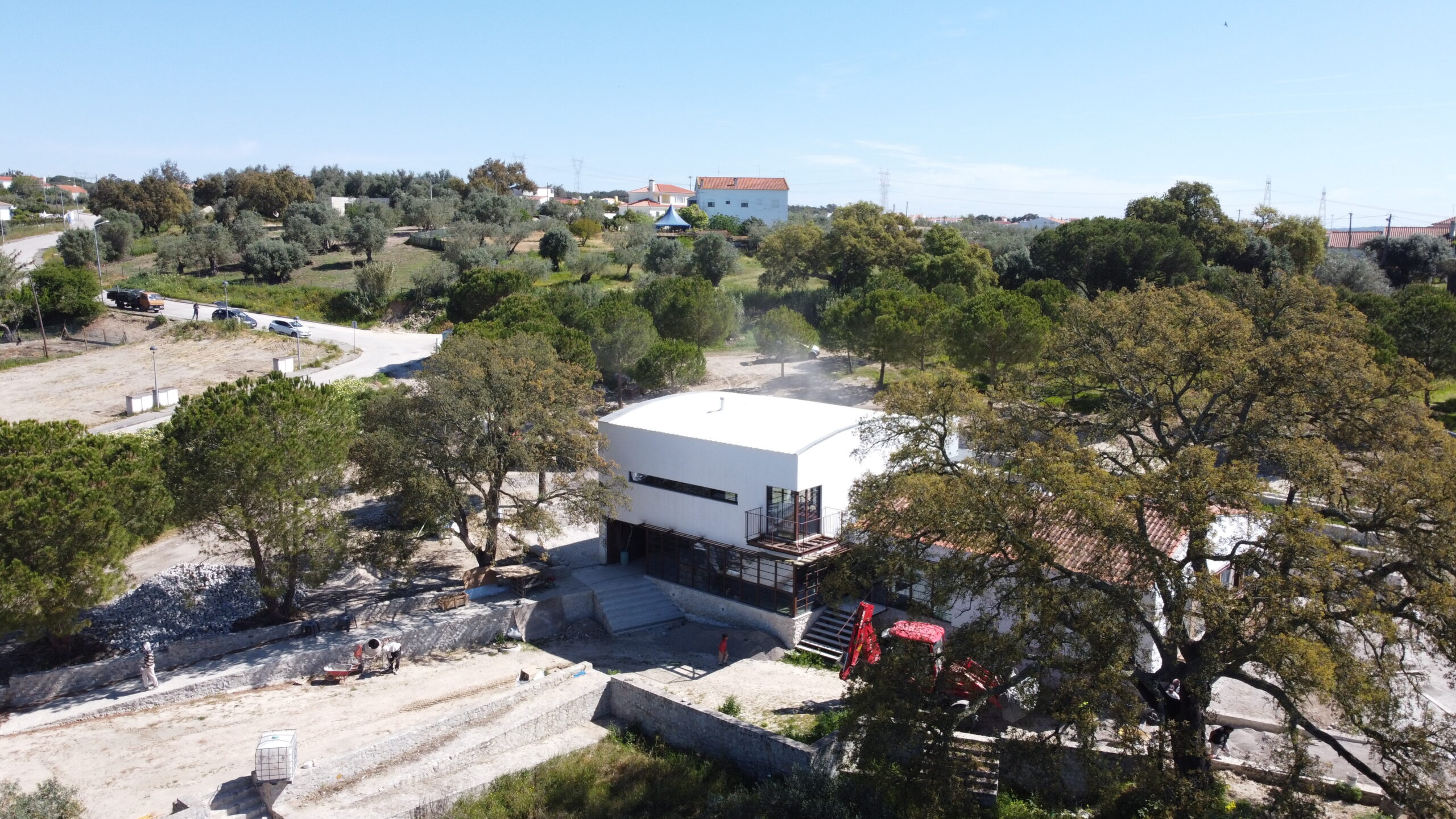 rebuilding an old factory in alentejo with energy and water circular lifecycle and bio based materials and sustainable technologies