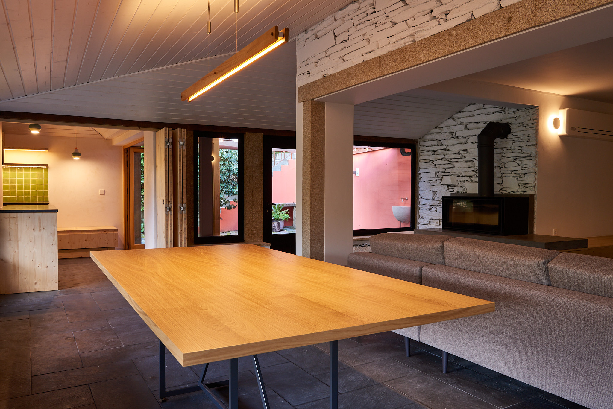 Self Sufficient Living - After: Open living with warmth and comfort