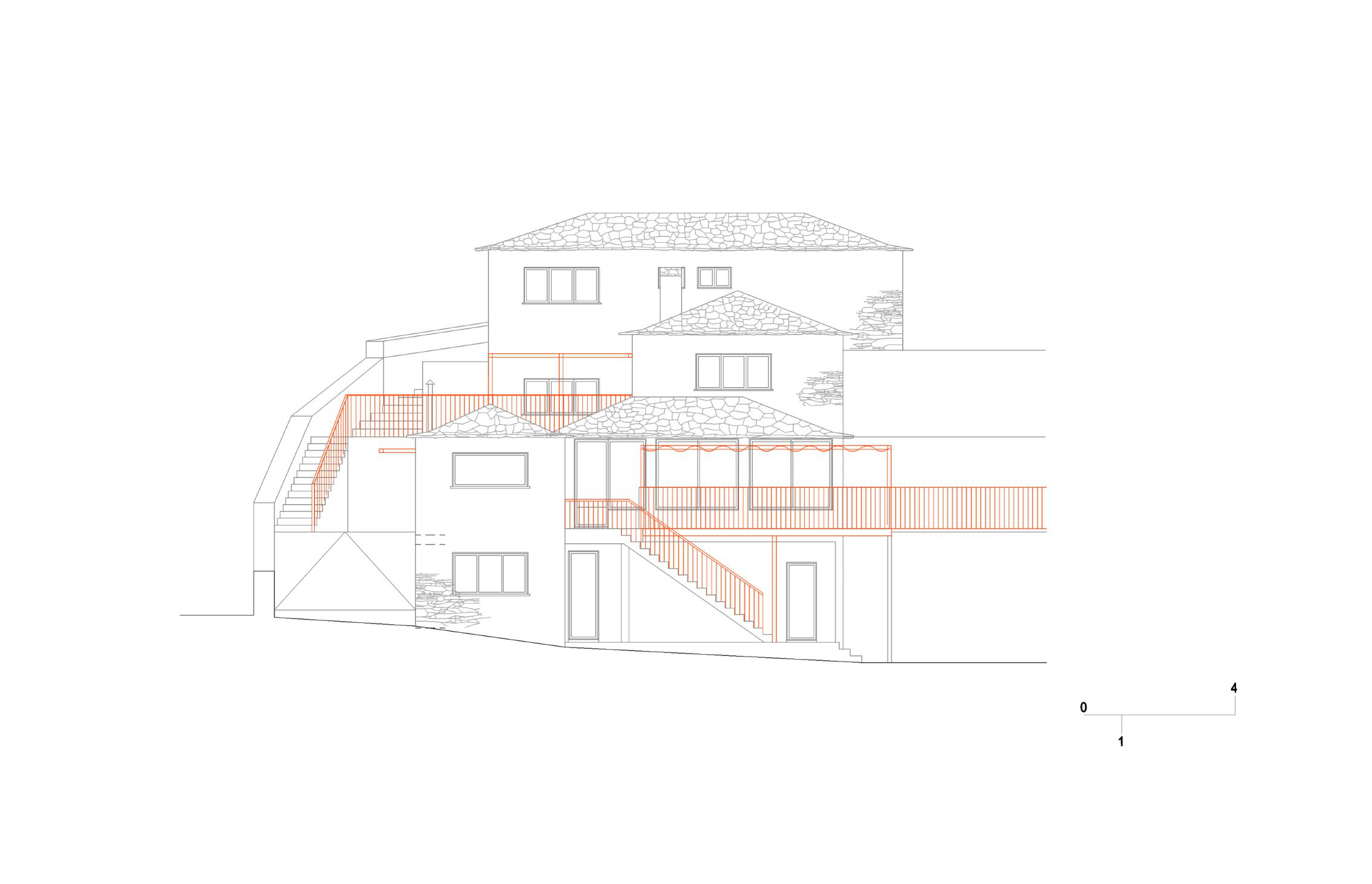 Arouca - North Elevation